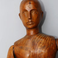 Mannequin d'Atelier En Bois Fin XIXème