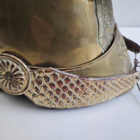Casque Militaire de Pompier Français Modèle 'Mandres' 1885