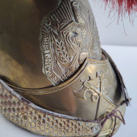 Casque Militaire de Pompier Français Modèle 'Mandres' 1885