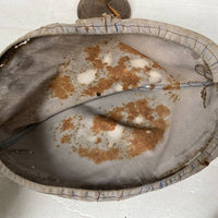 Casque Adrian Mdle 1915 infanterie et Couvre casque