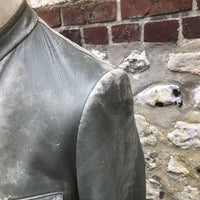 Km Veste Navigant Cuir Gris