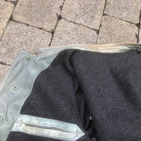 Km Veste Navigant Cuir Gris