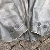 Km Veste Navigant Cuir Gris
