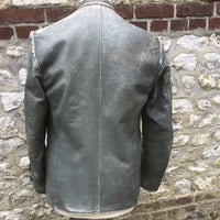 Km Veste Navigant Cuir Gris