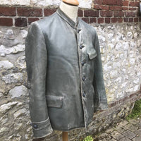 Km Veste Navigant Cuir Gris