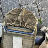 Lw Parachute Dorsal 'Ruckenfallschirm' Navigant Pilote Harnais Et Voilure