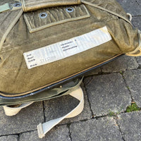 Lw Parachute Dorsal 'Ruckenfallschirm' Navigant Pilote Harnais Et Voilure