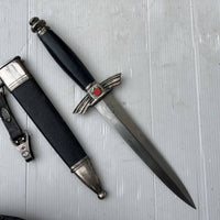 NSFK, couteau modèle 1937 d'aviateur, modèle lourd et bélière