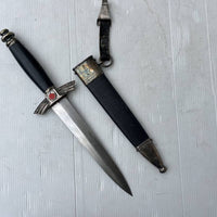 NSFK, couteau modèle 1937 d'aviateur, modèle lourd et bélière