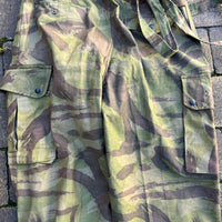 Pantalon de saut camouflé Parachutiste TAP 4752 et bretelles toile
