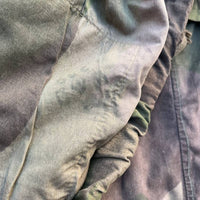 Veste et pantalon camouflés 'Peau de saucisson'