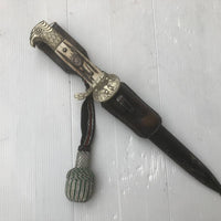 Weimar Police Baïonnette, dragonne et gousset cuir noir