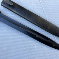 WH Baïonnette 84/98 Plaquettes Bakélite et gousset cuir noir