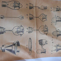 Vintage pression lampe lanterne UNIC LUMIERE