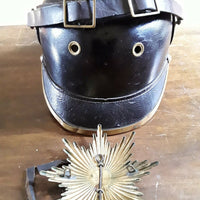 Casque À Pointe Troupe Saxe Reserviste Spikehelmet Pickelhaube