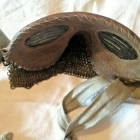 Masque loup + casque de tankiste ww1 14-18