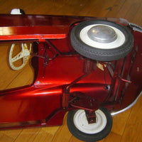 Voiture À Pédales Auto Tôle Mg Morellet Guerineau Citroe