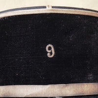 Casque de tankiste et képi d'un sous-lieutenant du 9ème BCC Bataillon