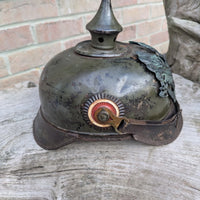 Casque à pointe prussien WW1 1915.