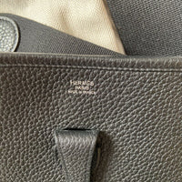 Sac Hermes Evelyne III 29 Taurillon Clemence Noir Authentique
