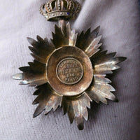 Officier Ordre Dragon d'Annam signé Lemaître Vermeil Indochine