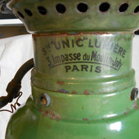 Vintage pression lampe lanterne UNIC LUMIERE