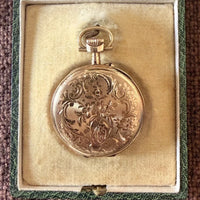 Montre Gousset Homme - Or 18 Carats - Poinçon Tête D’aigle