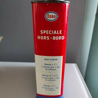 Bidon d'huile ancien esso