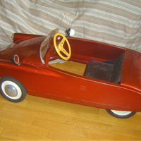 Voiture À Pédales Auto Tôle Mg Morellet Guerineau Citroe