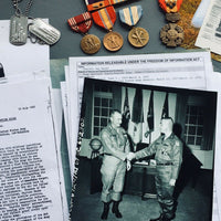 Lot Médailles Us Major Charles Jay Banks (1934-1972)
