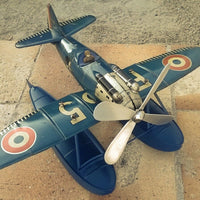Jep Hydravion Bleu Fonce Jouets Anciens Bateau Gil
