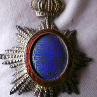 Officier Ordre Dragon d'Annam signé Lemaître Vermeil Indochine