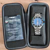 Montre TAG Heuer Formula 1 WAC1112 Quartz 41mm Acier Bleu Full Set Boite Papiers