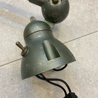 Lampe Jielde Trois Bras, Peinture Verte Vespa D’origine
