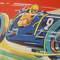 Ancienne affiche, Grand prix de l'automobile club Tunisie, Carthage