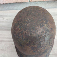 Casque Allemand Camouflé 3 Tons Normandie
