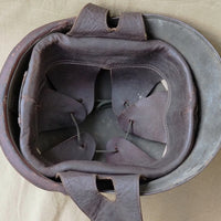 Casque de tankiste et képi d'un sous-lieutenant du 9ème BCC Bataillon