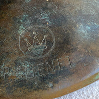 Pierre Chenet – Superbe Tête À L’antique En Bronze Signé