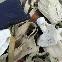 Gros lot matériel équipement web GB WW2 anglais filet casque pouch FM BREN