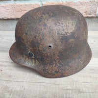 Casque Allemand Camouflé 3 Tons Normandie