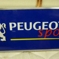 Belle enseigne lumineuse PEUGEOT SPORT
