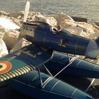 Jep Hydravion Bleu Fonce Jouets Anciens Bateau Gil