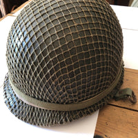 Casque Us M1 Parachutiste Indo Algérie
