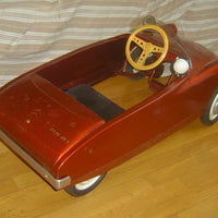 Voiture À Pédales Auto Tôle Mg Morellet Guerineau Citroe