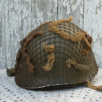 Casque Us M1 Américain Pattes Fixes Wwii Ww2