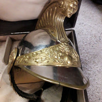 Casque D'Officier De Dragon, Modèle 1872 Avec Sa Boîte Lt De Dragon De Bastard
