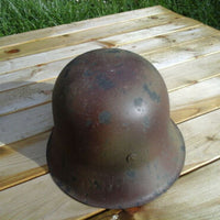 Casque Allemand Ww2 Mod 42 Camo Normandie