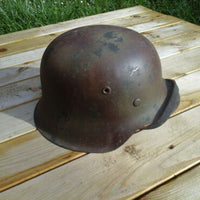 Casque Allemand Ww2 Mod 42 Camo Normandie