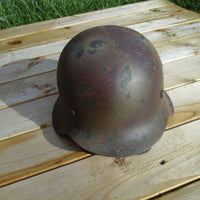Casque Allemand Ww2 Mod 42 Camo Normandie