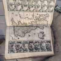 Livre Ancien Geographie Ancienne Sacré Et Profane Xviieme - 1652